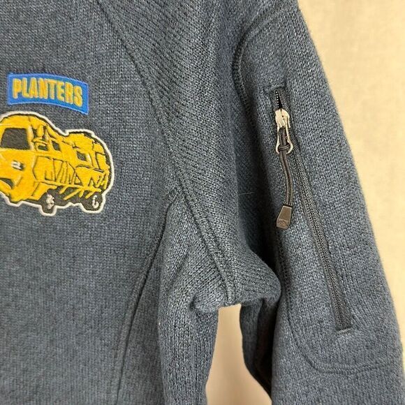 NEW Storm Creek Sweater Fleece Jacket Planters Peanuts NUTMobile Sz S Style 4625 - Picture 11 of 15